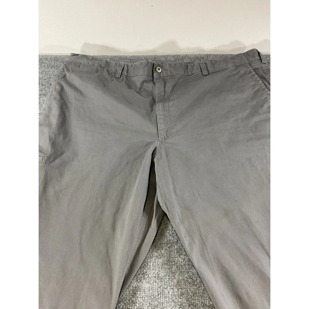 Duluth Trading Flex Ballroom Khaki Pants Mens 48x32 Stretch Workwear Relaxed Out